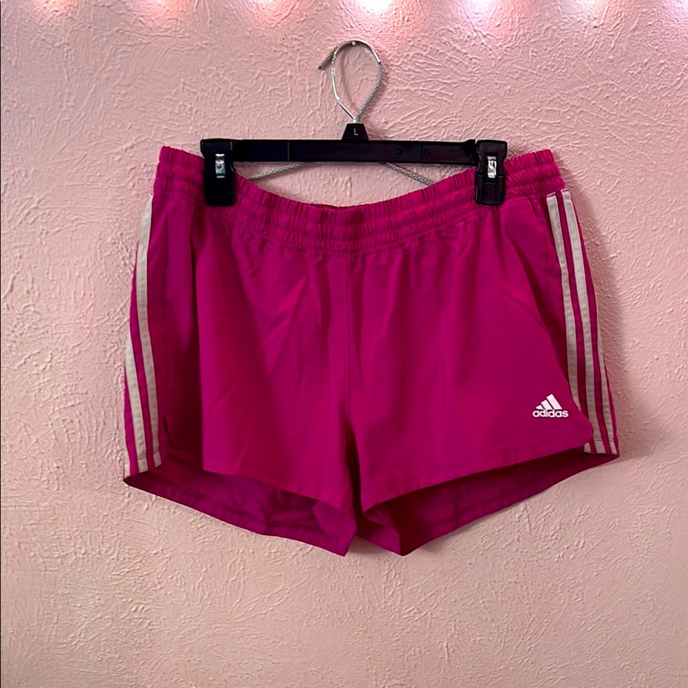 Adidas Pink Athletic Performance Shorts